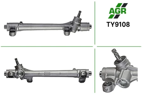 Рейка кермова без г/п Toyota Corolla 1.4 VVT-I, 1.6 VVT-I, 2.0 D-4D, 1.8 VVTL-i TS, 2.0 D-4D, 1.4 D 04-07 AGR TY9108