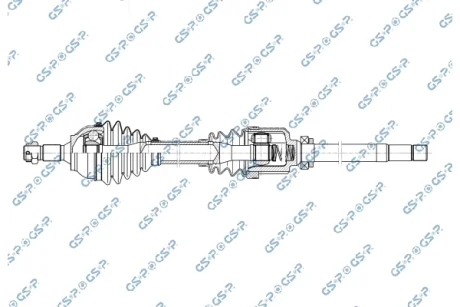 Привідний вал PEUGEOT GSP 210325OL