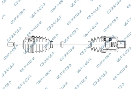 Привідний вал DACIA GSP 250463OL
