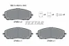 Brake pad set TEXTAR 2705201 (фото 1)