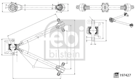 Reaction bar FEBI BILSTEIN 197427