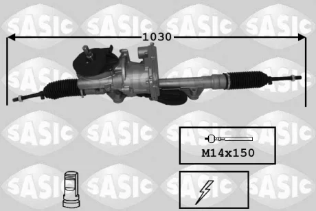 Steering rack SASIC 7170076