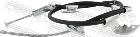 Трос стояночного тормоза FEBEST 01100GUN126RH