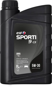 Олива моторна SPORTI 9 C3 5W-30 (Каністра 1л) ELF 214255