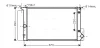 AVA TOYOTA Радіатор охолодження (з оливним радіатором) AURIS 1.4i-1.6i 07- AVA COOLING TOA2474 (фото 1)