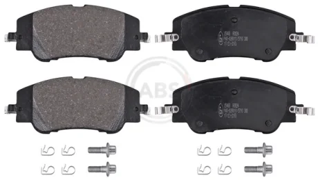 Колодки тормозные (передние) Citroen C4/e-C4 20-/Peugeot 208/2008 19- A.B.S. 35408