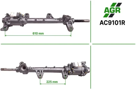 Рульова рейка з ЕПК, відновлена, ACURA TL 2009 AGR AC9101R