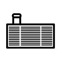 Oil radiator NRF 31927