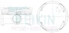 Piston set 075 nu 2.0l TEIKIN 51148075 (фото 1)