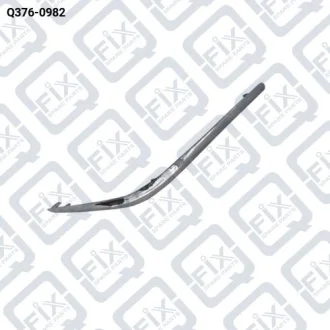 МОЛДИНГ БАМПЕРА ЗАДНЕГО ЛЕВЫЙ (ХРОМ) Q-fix Q376-0982