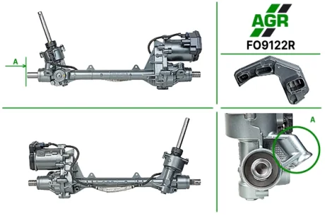 Рульова рейка з ЕПК, відновлена, FORD FUSION 2013-,GALAXY 2015-,MONDEO V 2015-,S-MAX 2015- AGR FO9122R