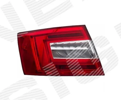 ЗАДНИЙ ФОНАРЬ, SKODA OCTAVIA, 13 - 17 Signeda ZSD1928LH