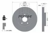 Brake disc TEXTAR 92354703 (фото 1)