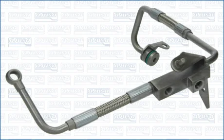 Шланг турбокомпресора, ущільнення AUDI A3, A4 B6, A4 B7, A6 C5, ALLROAD C5, SKODA SUPERB I, VW PASSAT B5.5 1.8/2.5D 07.97-03.08 AJUSA OP10069