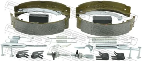 Колодки тормозные задние (барабанные) комплект FEBEST 0402Z39AR