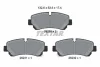 Brake pad set TEXTAR 2623001 (фото 1)