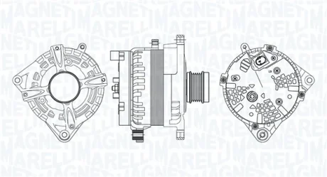 ALTERNATOR DB KLASA GLA (X156) 2.0 17- MAGNETI MARELLI 063736467010