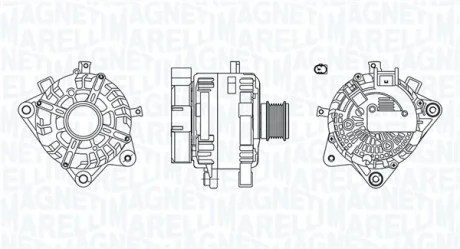 ALTERNATOR FORD TRANSIT V363 2.0 17- MAGNETI MARELLI 063730849010