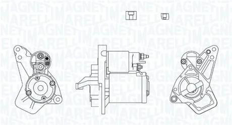ROZRUSZNIK RENAULT CAPTUR I 1.2 16- MAGNETI MARELLI 063726262010