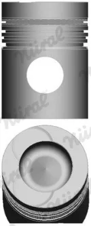 Поршень двигуна NURAL 87-501400-00