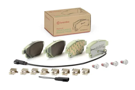 Гальмівні колодки, дискове гальмо (набір) BREMBO P24066G