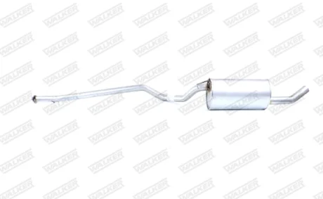 Глушник вихлопної системи середній FORD TOURNEO CONNECT, TRANSIT CONNECT 1.8D 06.02-12.13 WALKER 24280