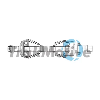 OPEL Напіввісь передн. права CORSA F (P2JO) 1.2 (68) 19- TRAKMOTIVE 30-2649