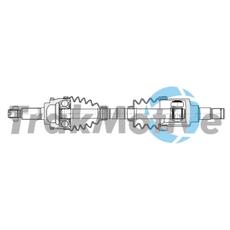 SUZUKI Напіввісь передня ліва (АКПП) SWIFT III (MZ, EZ) 1.5 05- TRAKMOTIVE 30-2627
