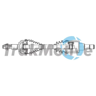 FORD Напіввісь передня права FOCUS IV (HN) 1.0 EcoBoost mHEV 20- TRAKMOTIVE 30-2611