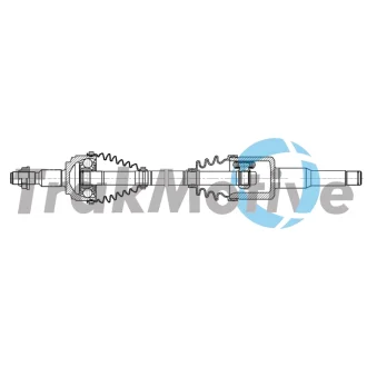 FORD Напіввісь передня ліва FOCUS IV (HN) 1.0 EcoBoost mHEV Flex 22- TRAKMOTIVE 30-2608