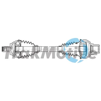 AUDI Напіввісь передня права A3 (8V1, 8VK) 1.5 TFSI 17-, VW GOLF VII 1.5 TSI 17-20 TRAKMOTIVE 30-2606