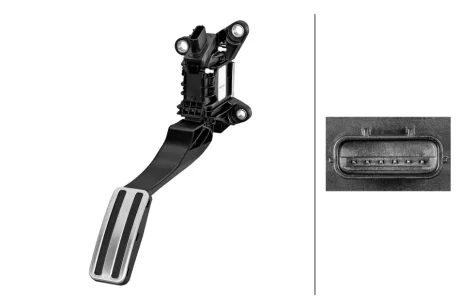 Accelerator position sensor HELLA 6PV011673811