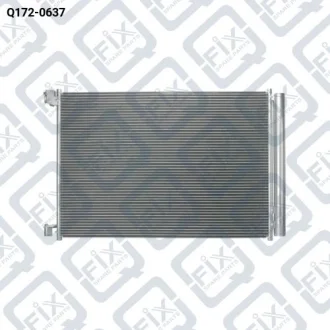 РАДИАТОР КОНДИЦИОНЕРА Q-fix Q172-0637