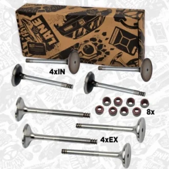 Комплект клапанів, впускний / випускний клапан boxET – service kit ET ENGINETEAM VS0005