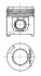 Поршень (діаметр 104мм, STD) IVECO FIAT 110-XX, 140-XX, F 8065.05.220/8065.05.300/8065.25.080 01.84-12.96 KOLBENSCHMIDT 90152600 (фото 1)