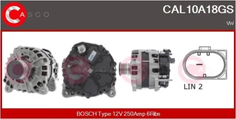 Генератор CASCO CAL10A18GS