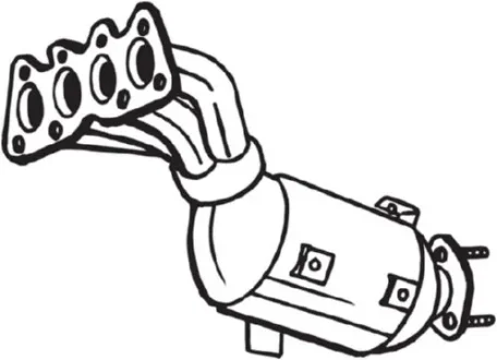 Catalytic converter BOSAL 090330