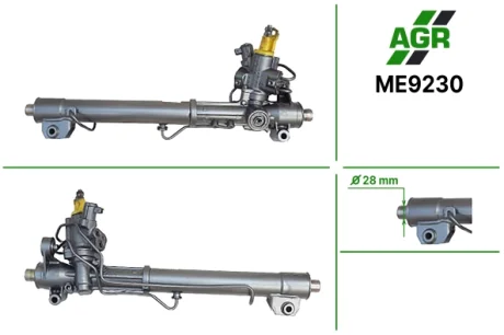 Рульова рейка з ГПК, нова, MERCE S-CLASS (W221) 11-,MERCE GLK-CLASS (X204) 09-,MERCE E-CLASS (W212) AGR ME9230